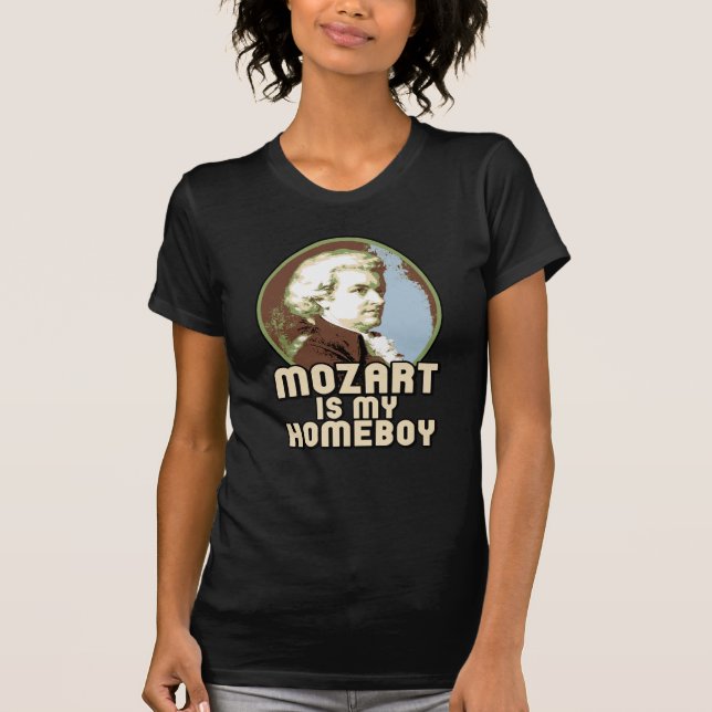 Mozart Tee Shirt (Framsida)
