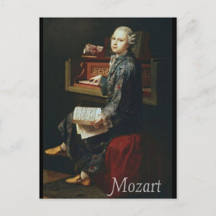 Mozart Vykort