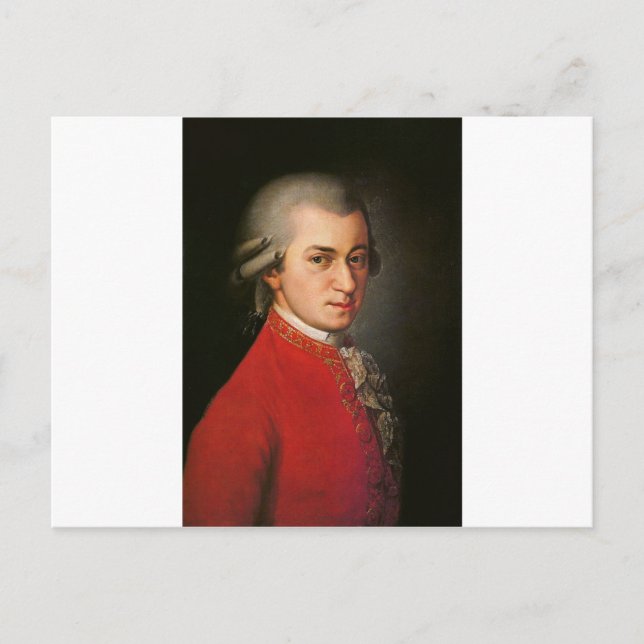mozart vykort (Framsida)
