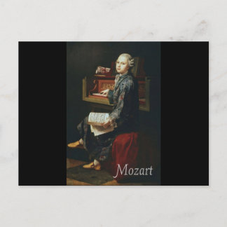 Mozart Vykort