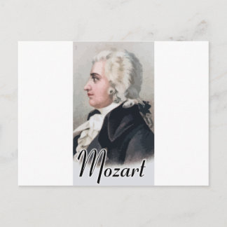 Mozart Vykort
