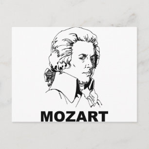 Mozart Vykort