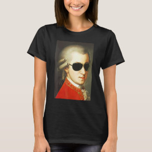 Mozartt Wearing Sunglasses T Shirt