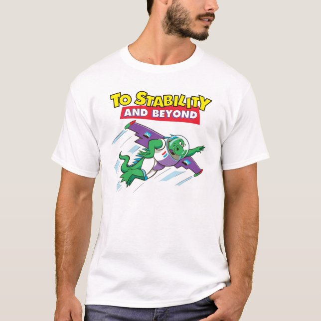 Mozilla - till stabilitet och det okända tee shirt (Framsida)