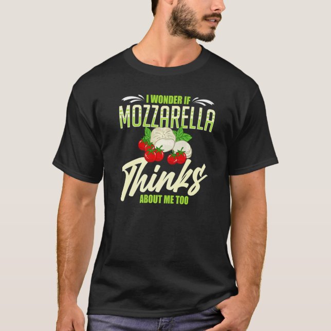 Mozzarella Cheese Recipes Buffalo Italiensk färsk  T Shirt (Framsida)