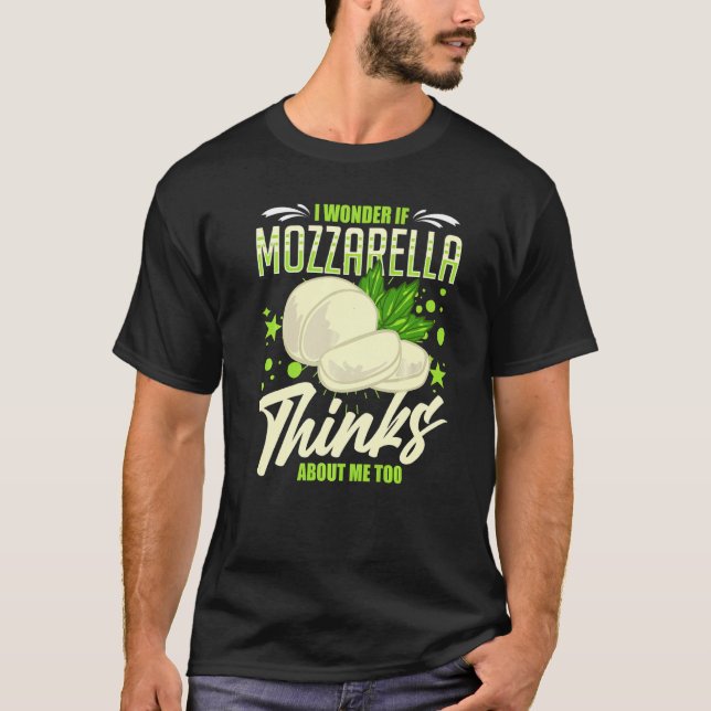 Mozzarella Cheese Recipes Buffalo Italiensk färsk  T Shirt (Framsida)