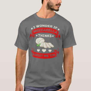 Mozzarella Cheese Recipes Buffalo italiensk Fresh  T Shirt