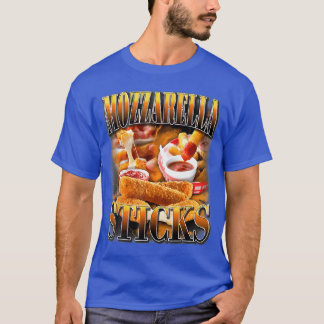 Mozzarella Cheese Sticks Bootleg Rap CD Estetik T Shirt