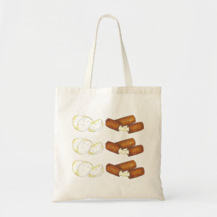 Mozzarella Cheese Sticks Junk Food Tote Tygkasse