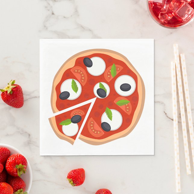 Mozzarella Pizza Pappersservett (Skapare uppladdad)