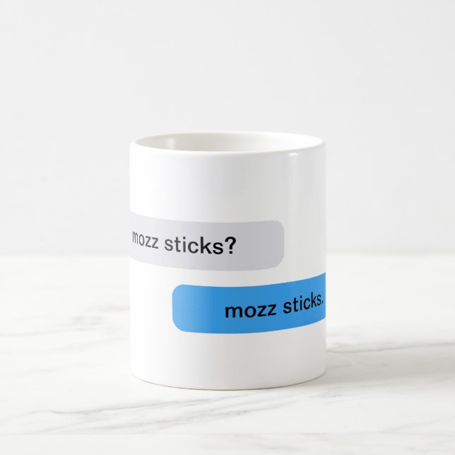 Mozzarella Sticks Kaffe Mugg (Center)