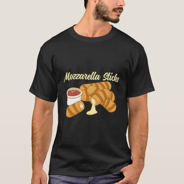 Mozzarella Sticks T Shirt (Framsida)