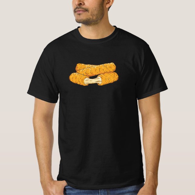 Mozzarella Sticks T Shirt (Framsida)