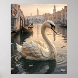 Mozzarella Svan Sjövik Poster