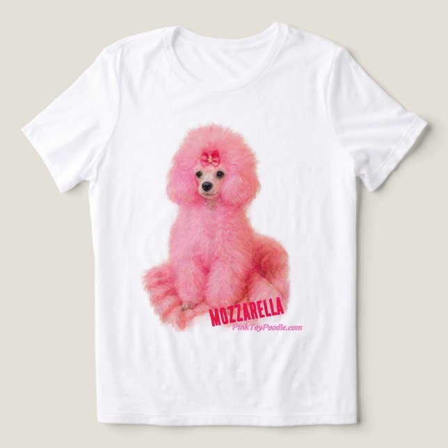 MozzarellaThePoodle, Poodle Shirt T (Design Framsida)