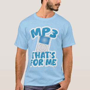 Mp3 För Mig Kul Musik Motto T Shirt