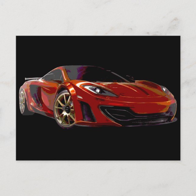 MP4 12C. VYKORT (Framsida)