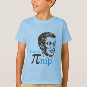 Mp för vetenskap (pi) tee shirt