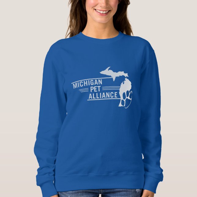 MPA Blue One Voice Sweatshirt T Shirt (Framsida)