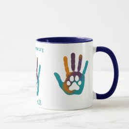 MPA One Voice Paw Skriv ut i Kaffe koppar för hand