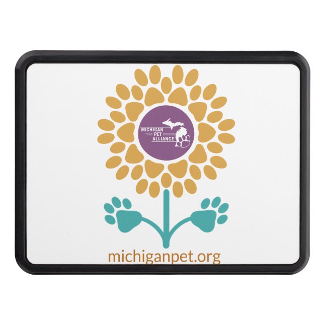 MPA Solros Tass avtryck Hitch Cover Dragkroksskydd (Framsidan)