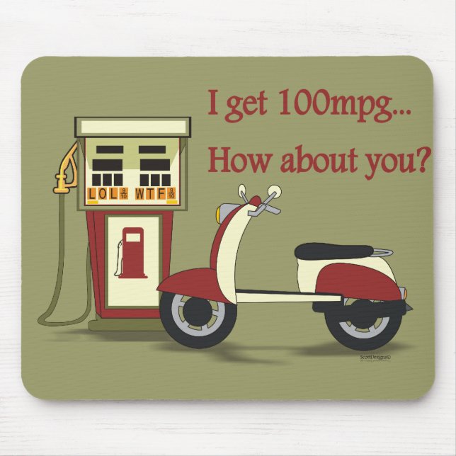 mpg 100? Mousepad Musmatta (Framsidan)
