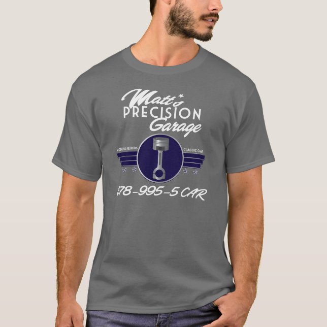 MPG - Pistongen - bekläda endast med telefonen T-shirt (Framsida)