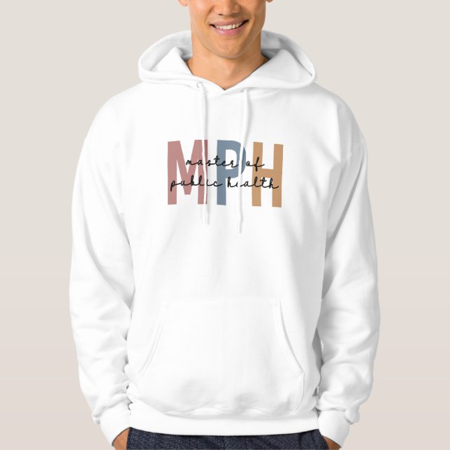 MPH Master of Public Health Studenten Hoodie (Framsida)
