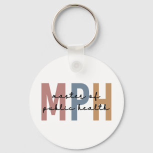 MPH Master of Public Health Studenten Nyckelring