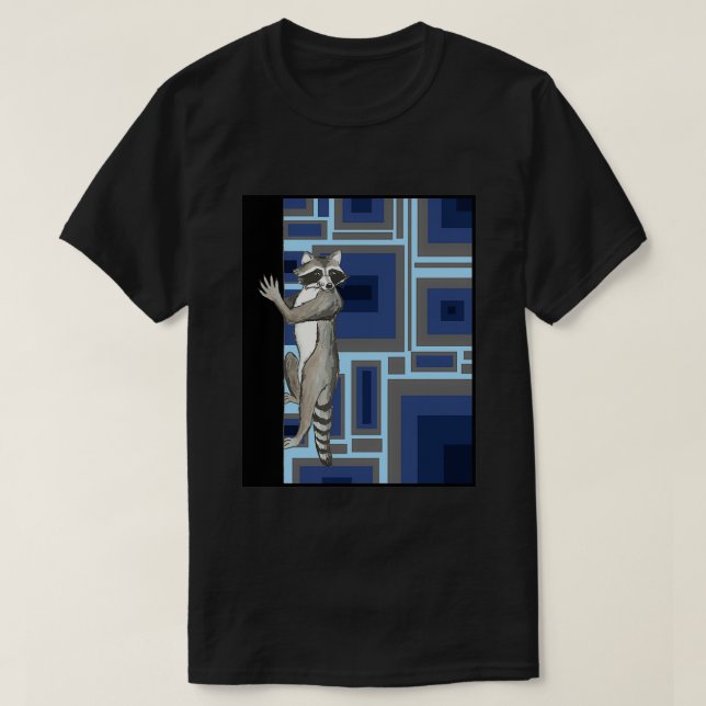 MPR Raccoon Classic T Shirt (Design framsida)