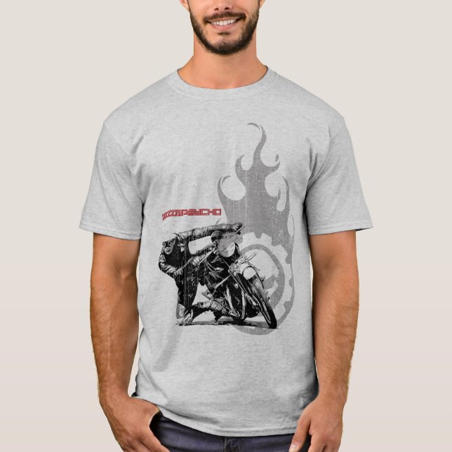 mPsycho_KneeDrag T-shirt (Framsida)