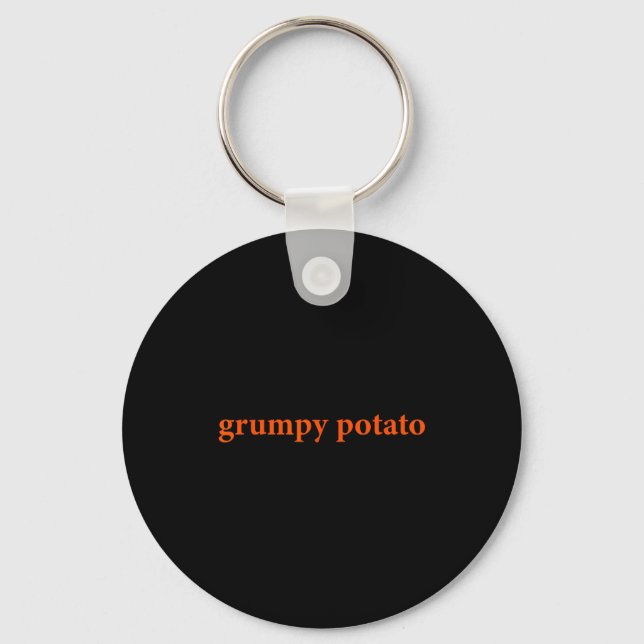 Mpy Tato Funny Thanksgiving Matching Couples Humor Nyckelring (Framsida)