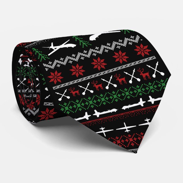 MQ-9 Christmas tie Slips (Rullad)