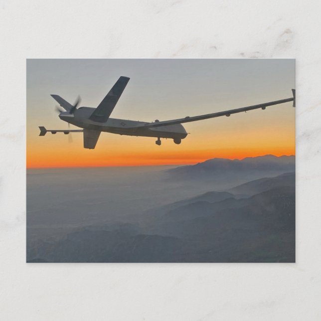 MQ-9-rabatt i bergsområden Vykort (Framsida)