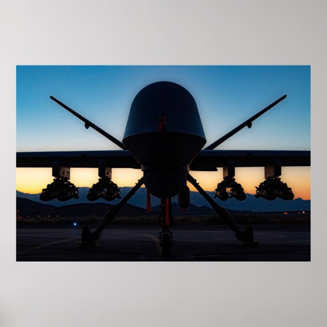 MQ-9-rabatt Poster (Framsidan)