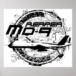 MQ-9-rabatt Poster