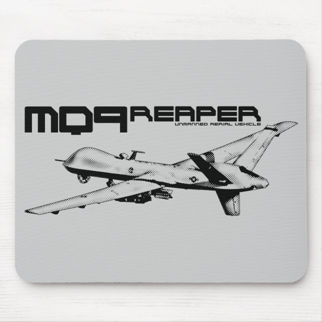MQ-9 Reaper Mousepad Musmatta (Framsidan)