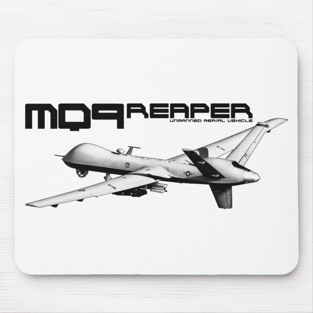 MQ-9 Reaper Mousepad Musmatta (Framsidan)