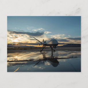 MQ-9 Reaper Sunrise Vykort