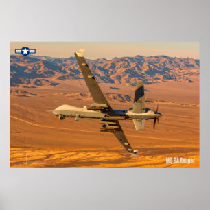 MQ-9A-REAPER POSTER