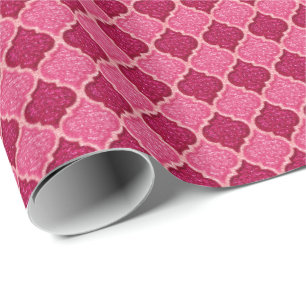 MQF Sequins-Rosa-Magenta-GIFT WRAP Presentpapper