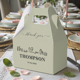 Mr and Mrs Elegant Simple | Cement Grey Presentaskar