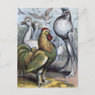 "Mr Bantam" Vintage Illustration Vykort