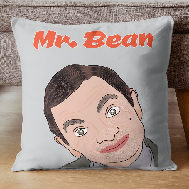 Mr. Bean (Rowan Atkinson) Fan Konst Kudde (Skapare uppladdad)