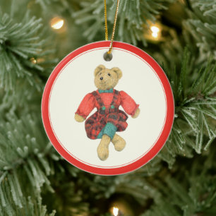 MR. BEAR Keramisk Cirkulär Ornament