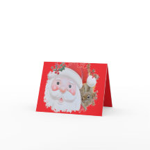 Mr. Bickles Ekorren Falt Julkort