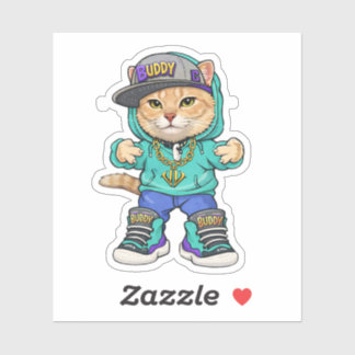  Mr. Buddy Sticker 💖 Klistermärken