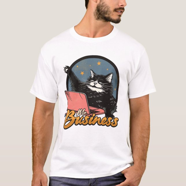Mr Business T Shirt (Framsida)