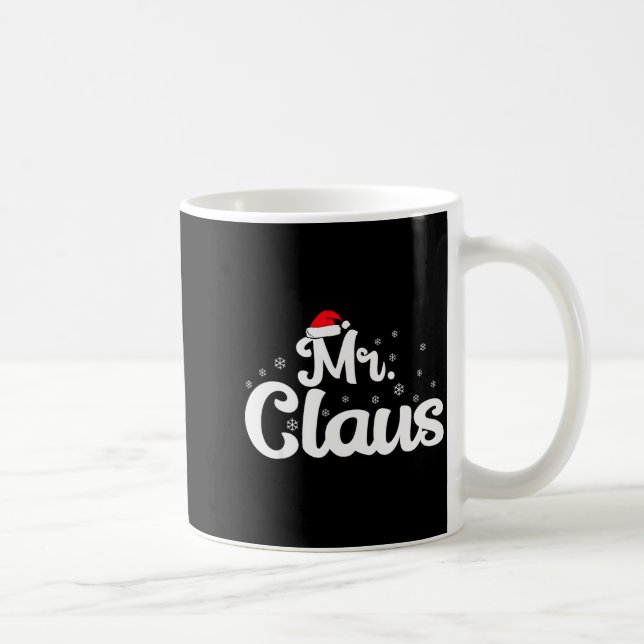 Mr Claus Christmas Family Matching Pajama  Kaffemugg (Höger)
