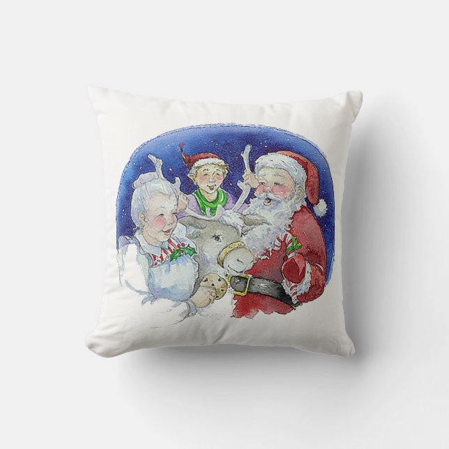 Mr. & Claus Dekorativ kudde (Framsida)